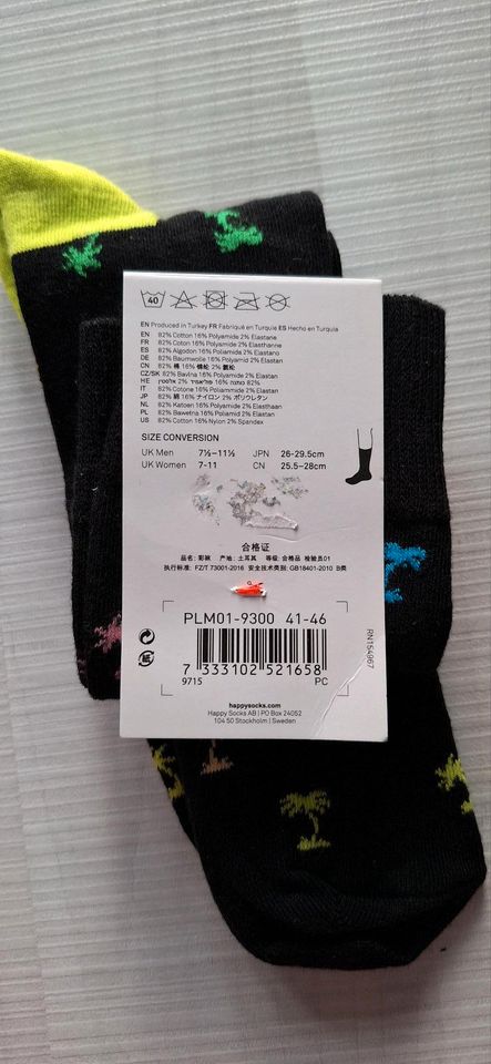 Socken mit Palmen, Neu 41-46 in Rieste