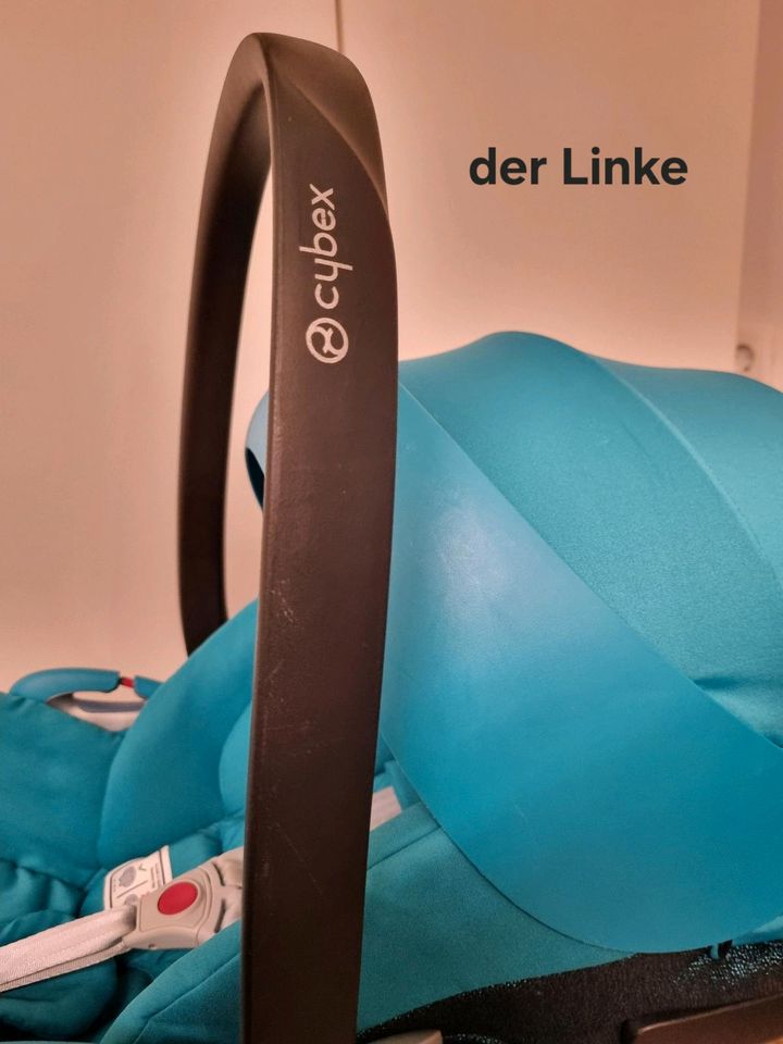 Cybex cloud z Liegefunktion Babyschale Kindersitz unfallfrei in Wuppertal