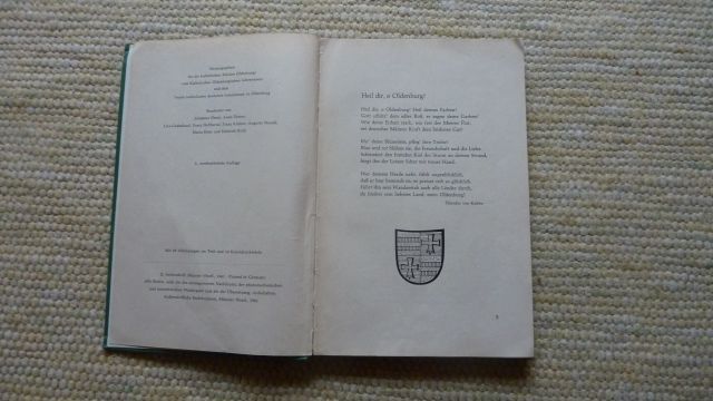 Buch"Heimatland",Oldenburg,katholische Schulen,Lehrer,antik,1961 in Ravensburg