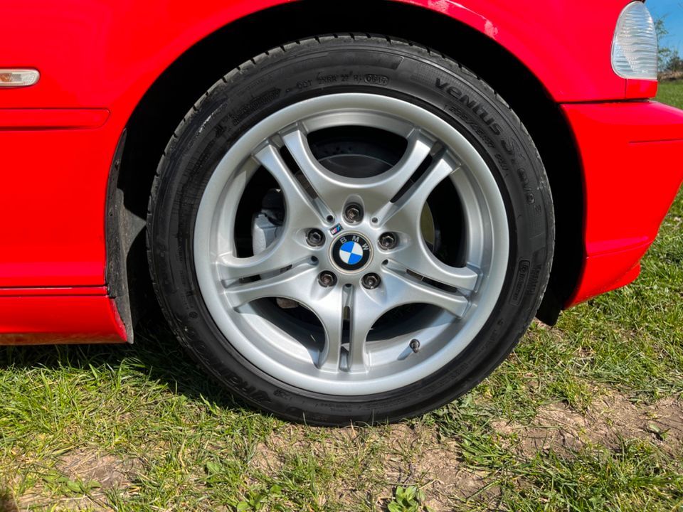 BMW E46 318 Ci Coupe*Rot*M Felgen*TÜV NEU*DAB Radio in Ellefeld