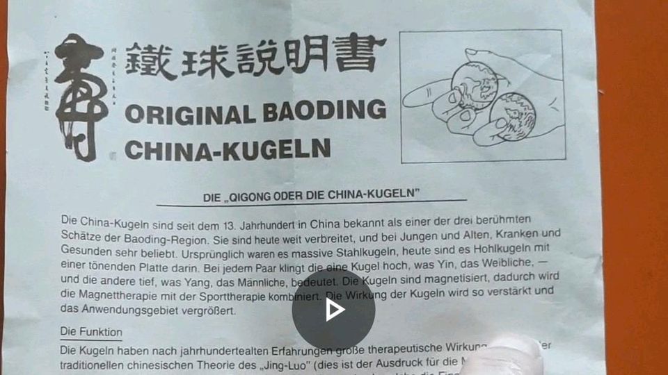 QIGONG Klangkugeln in Brunsbuettel