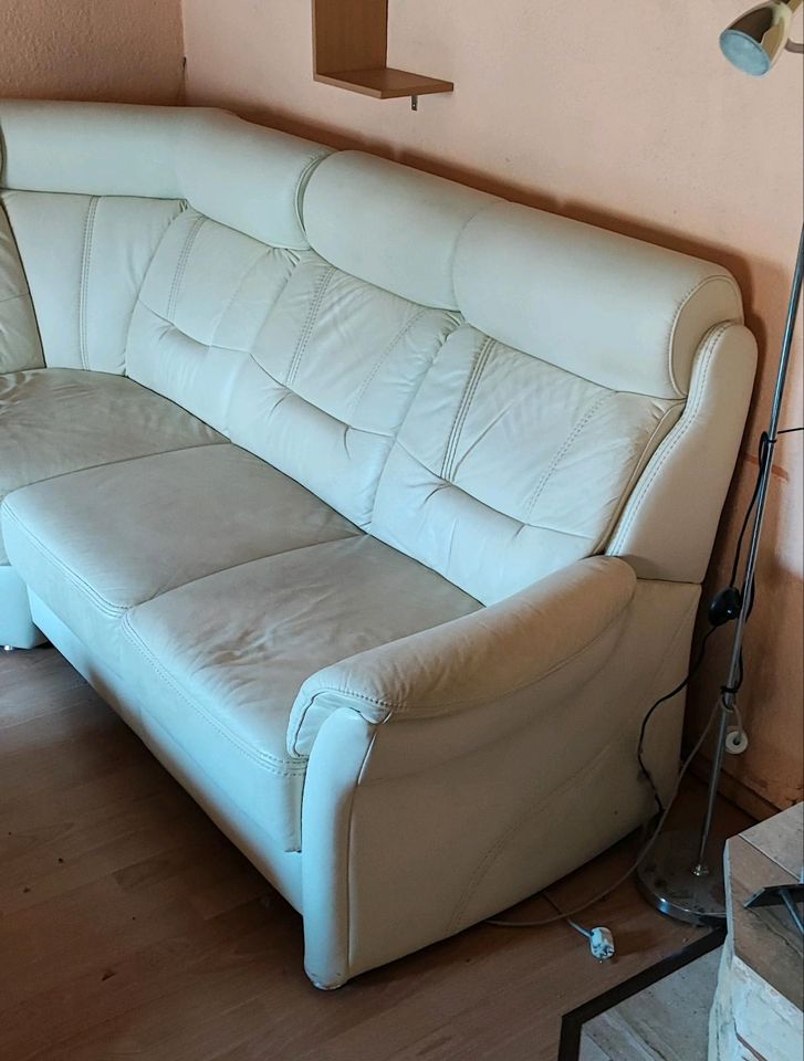 Leder Couch in Teterow