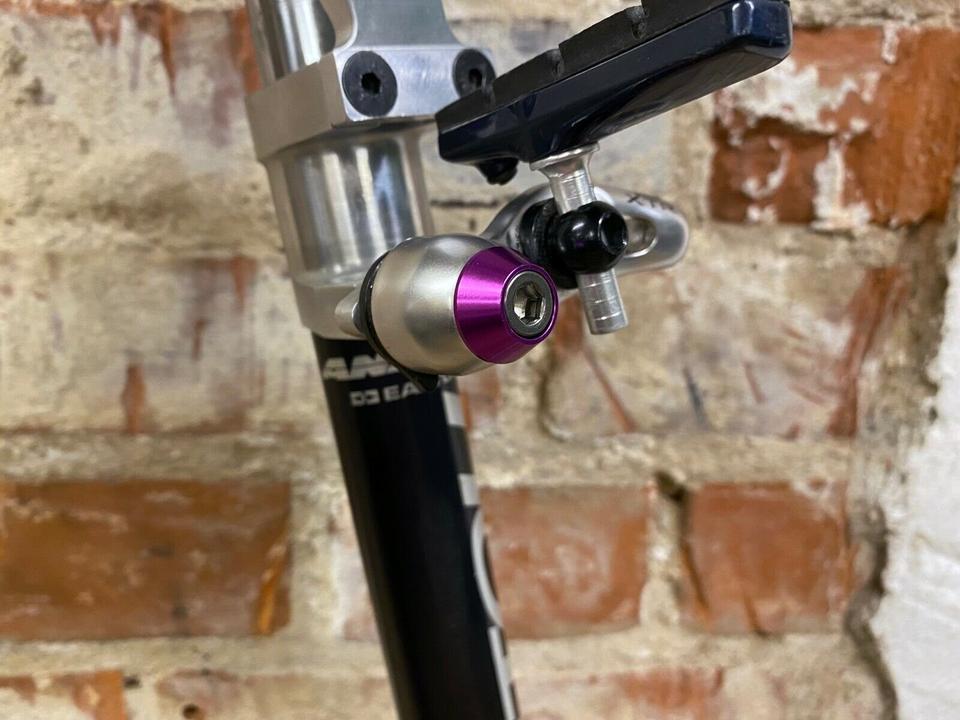 Purple M6 Titan Schrauben Alu Cantilever SHIMANO XTR M900 kult in Wunstorf