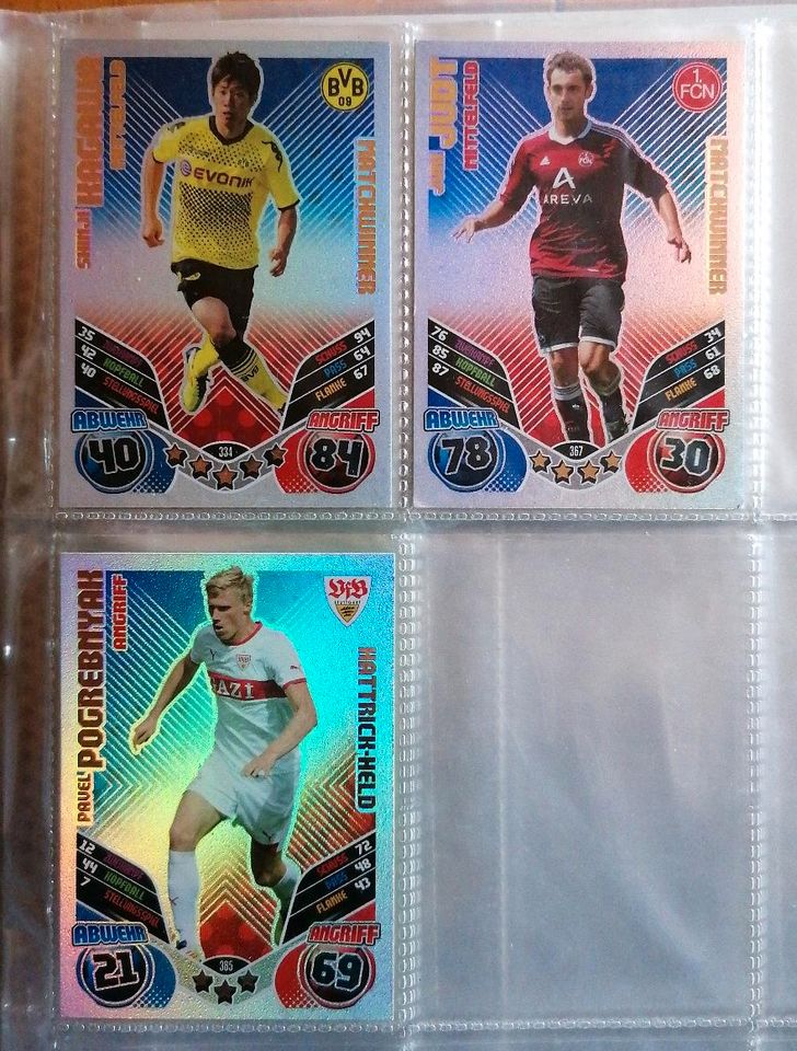 Matchwinner & Hattrick-Held - Match Attax Saison 2011/12 in Ostbevern