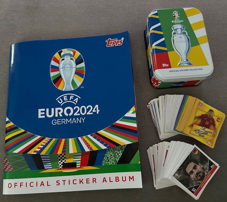 Topps EM-Sticker zum Tausch & Verkauf ab 18ct! in München