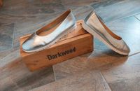 ▪︎Neu▪︎ Darkwood Silver Metallic Echt Leder Ballerina Gr .41 Berlin - Pankow Vorschau