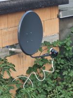 Satelittenschüssel mit LNB und Halterung Sachsen-Anhalt - Kabelsketal Vorschau