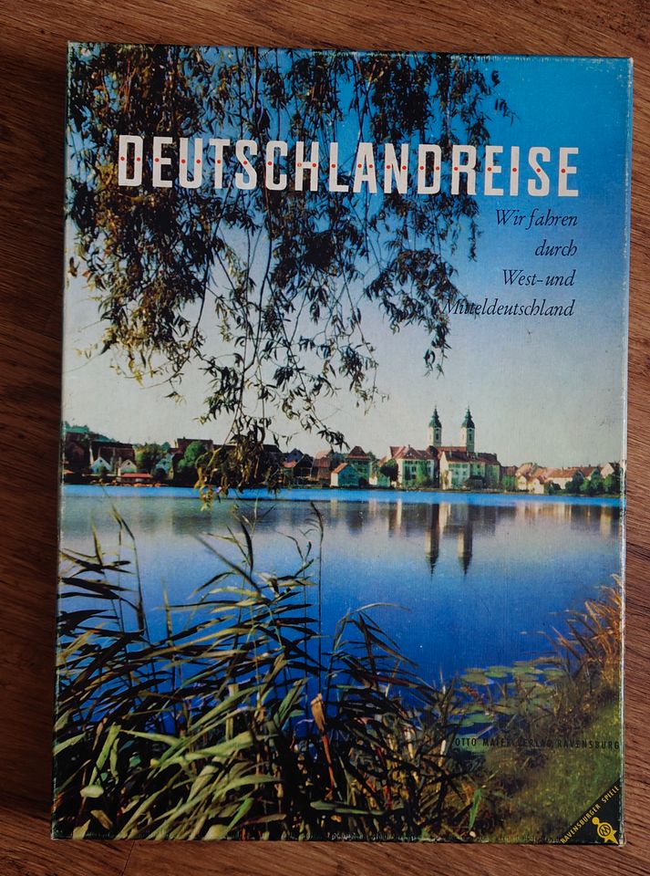 "DEUTSCHLANDREISE" Ravensburger Spiel / aus 1971 in Neuenhaus