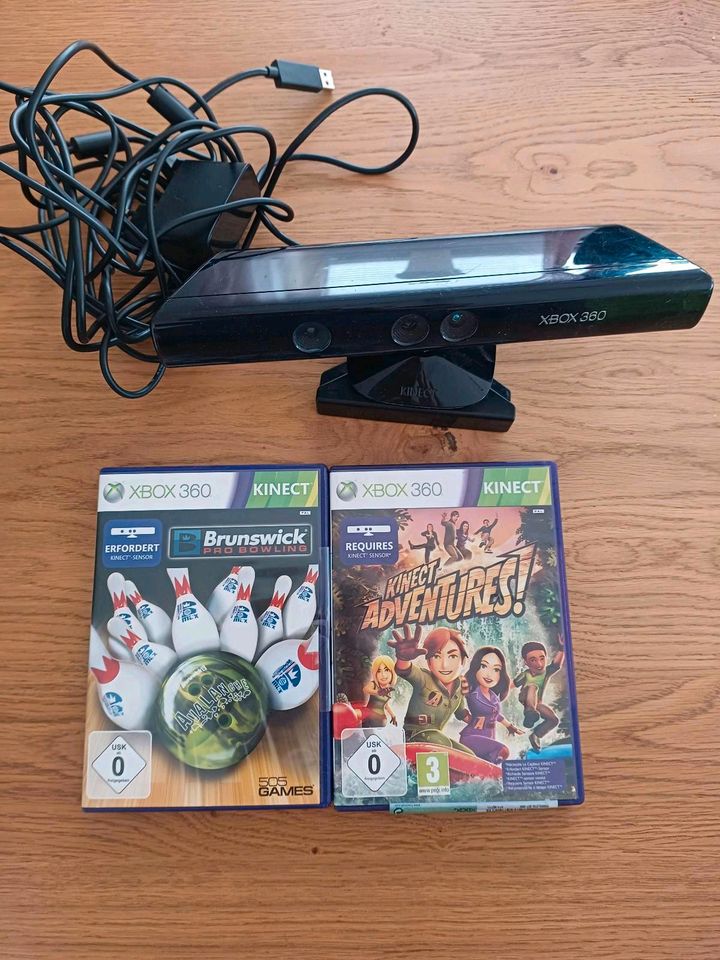 Xbox360 Konsole mit Kinect in Weilerswist