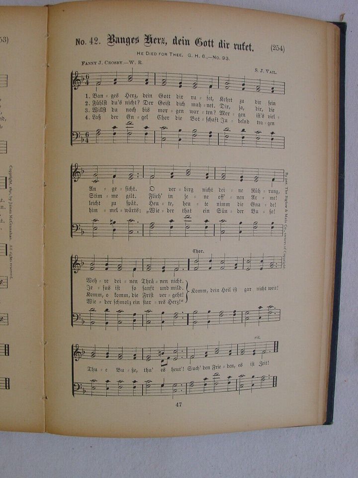 Evangeliums-Sänger Altes Kirchen-Gesangbuch 3 Bände Gospel-Hymnen in Berlin
