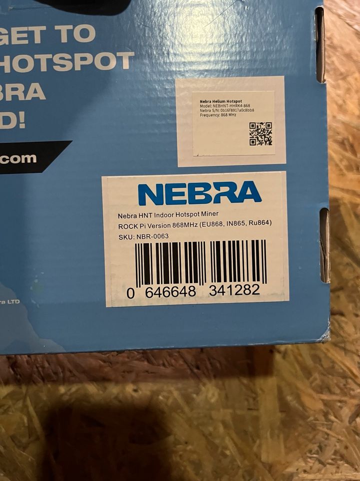 Nebra HNT Miner Neu Verpackt Helium miner in Rüsselsheim