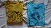 2 coole JAKO-O T-Shirts Leopard gelb Löwe blau 152 158 Sommer Dresden - Blasewitz Vorschau