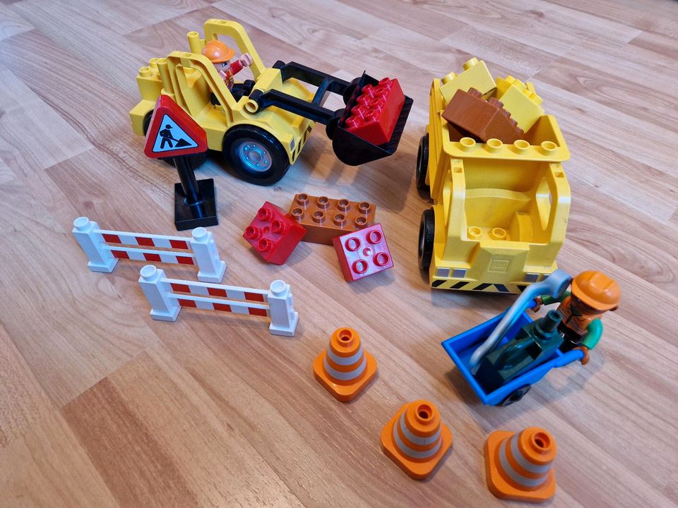 LEGO DUPLO Baustelle mit Radlader und LKW (4688) in Havixbeck