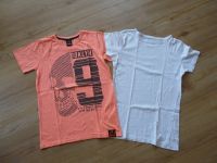T-shirt Jungen Gr. 158/164 weiß neon orange Bayern - Westheim Vorschau