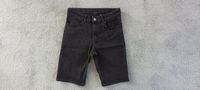 H&M Jungen Jeans-Shorts Denim kurze Hose schwarz Slim Fit 158 Brandenburg - Leegebruch Vorschau