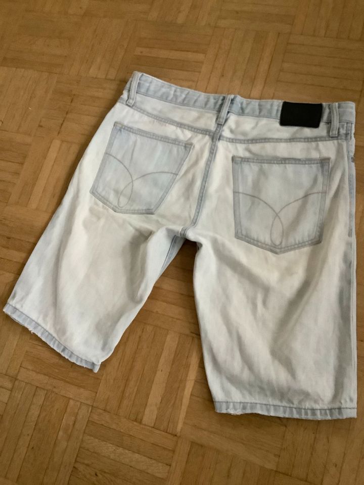 »CALVIN KLEIN« Jeans Shorts#kurze Hose -Gr: W33- slim-Herren in Hunderdorf