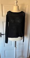 Only Strickpullover Lochmuster schwarz Gr. L Niedersachsen - Sickte Vorschau