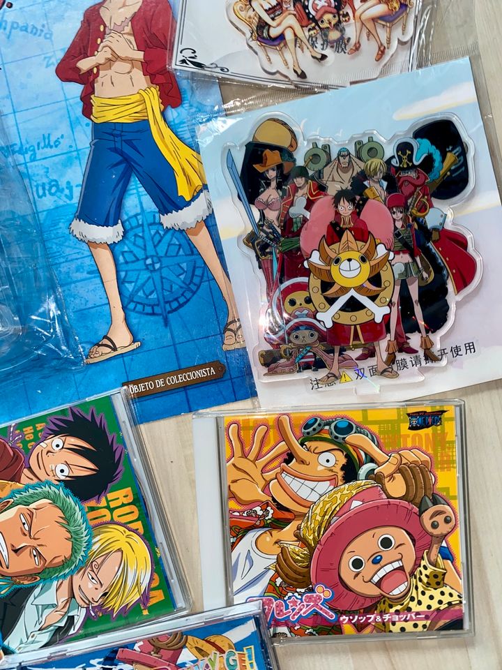 ONE PIECE Set 2 Anime Figur Anime CDs Sammelkarten & Acryls in Hannover