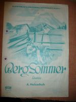 Einfache Akkordeonnoten "Bergsommer" Ländler Akk. I und II Baden-Württemberg - Ditzingen Vorschau