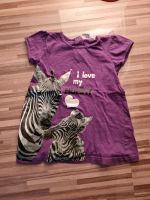 Lila Mädchen t-shirt Zebra grösse 86 Baden-Württemberg - Aidlingen Vorschau