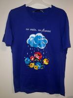 Neu! T-Shirt von Moschino, blau, Größe 44 Hessen - Offenbach Vorschau