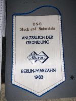 DDR Wimpel BSG Stuck Naturstein Sluna Berlin Marzahn 1983 Berlin - Pankow Vorschau