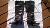 Stiefel Zign, Gr. 40, Overknee, echtes Leder, schwarz, gebraucht Baden-Württemberg - Rammingen Vorschau