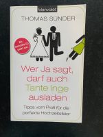 Buch „Wer ja sagt, darf auch Tante Inge ausladen“ Bayern - Eging am See Vorschau