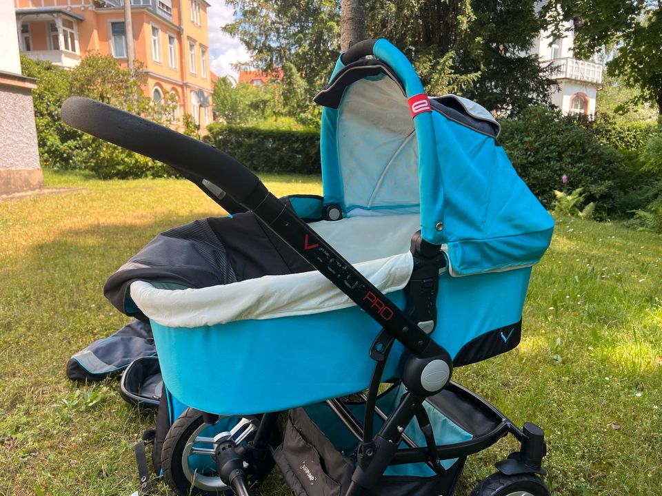 Kinderwagen Espiro Vector Pro 2in1 blau in Dresden