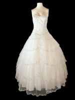 Brautkleid Hochzeitskleid Mori Lee Gr. 36/38 Prinzessin Tüll Sachsen-Anhalt - Ballenstedt Vorschau