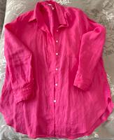 H&M Leinen Bluse Hemd Gr S M pink rosa Hessen - Darmstadt Vorschau