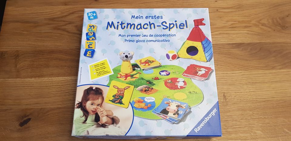 WIE NEU 2+ Mein erstes Mitmach-Spiel Motorik Sprache Ravensburger in Leipzig