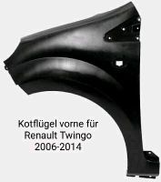 NEU! Kotflügel vorne links für Renault Twingo II 2006-2011 Sachsen-Anhalt - Köthen (Anhalt) Vorschau