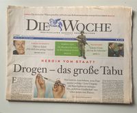 Wochenzeitung Die Woche letzte Ausgabe, 8. März 2002 Rarität Eimsbüttel - Hamburg Schnelsen Vorschau