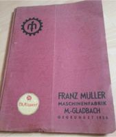 Alte Prospekte Mappe Textilmaschinen/ Franz Müller M‘Gladbach Bayern - Rehau Vorschau