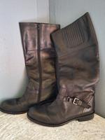 Esprit Stiefel schwarz Gr.40 Hessen - Wehretal Vorschau