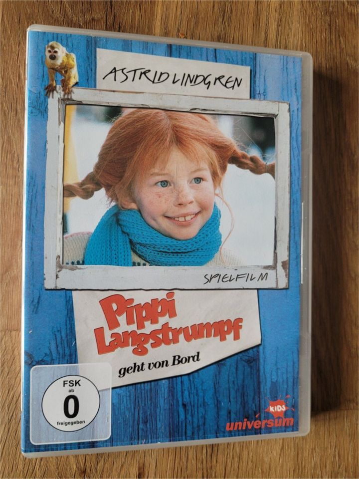 Pippi Langstrumpf  "geht von Bord"   ..DVD in Wernigerode