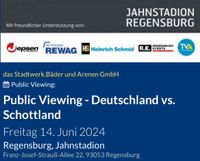 Verkaufe 3x Tickets für Public Viewing im Jahnstadion Bayern - Regensburg Vorschau
