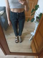 Bershka Mom Jeans schwarz used look S 36 Bonn - Bonn-Zentrum Vorschau