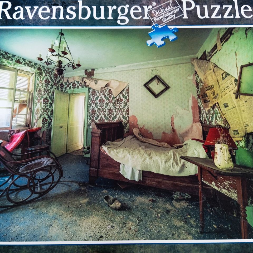 Puzzle 1000 Teile Motiv Lost Places Ruine in Hamburg