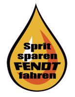 Sprit sparen FENDT fahren Aufkleber Bayern - Thyrnau Vorschau