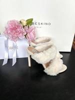 Steve Madden Pumps Sandaletten Plüsch creme 38 Bayern - Böbrach Vorschau
