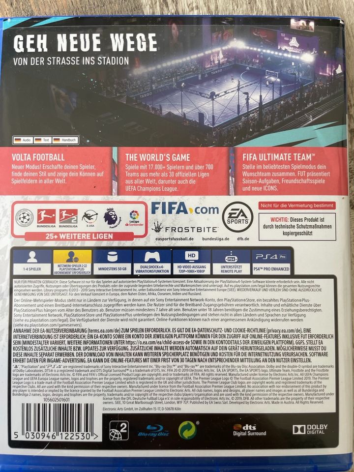 FIFA 20 für PS 4 in Braunschweig