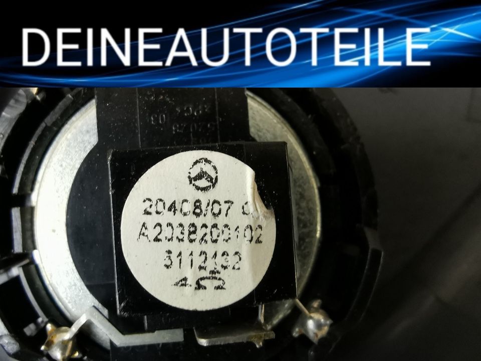 Mercedes-Benz 203 C-Klasse Lautsprecher A2037250194 A2038200102 in Berlin