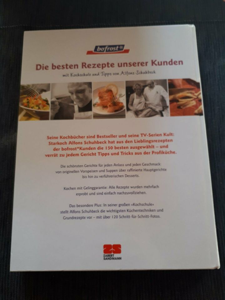 BOFROST"Die besten Rezepte unserer Kunden"Buc Alfons Schuhbeck in Karlsruhe