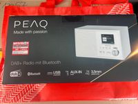 PEAQ PDR170BT-W-1 DAB+ Radio, DAB+, DAB, FM, Bluetooth, Weiß Neu Hessen - Dreieich Vorschau