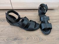 Gabor Sandalen Sandaletten Schuhe Gr. 39 schwarz Keilabsatz Hessen - Wiesbaden Vorschau
