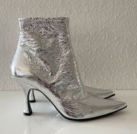 MM6 Maison Margiela Damen Stiefelette Gr. 36 silber Nordrhein-Westfalen - Krefeld Vorschau