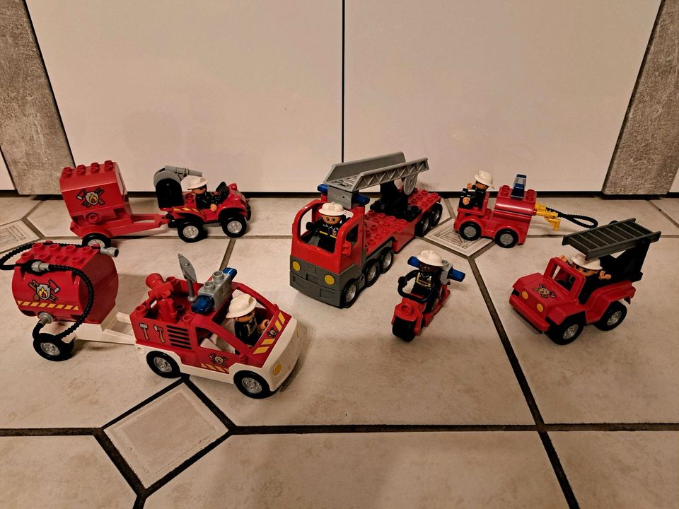 LEGO DUPLO Feuerwehr wie Set 6168 + viele weitere Fahrzeuge u. m. in Oberhausen
