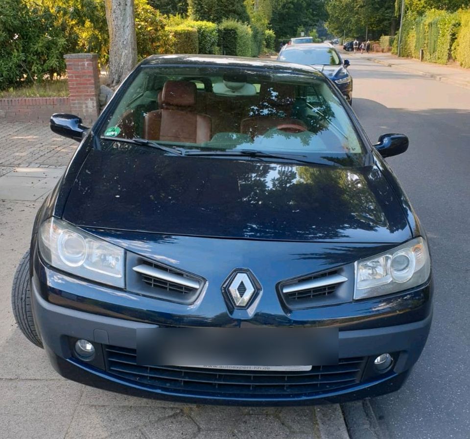 Renault Megane II Cabrio, Blau Met., Volleder, Autom., TÜV NEU ! in Barsbüttel